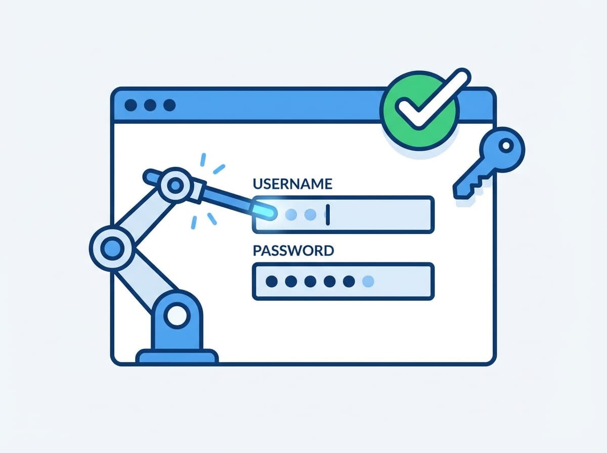 認証付きページも自動ログイン